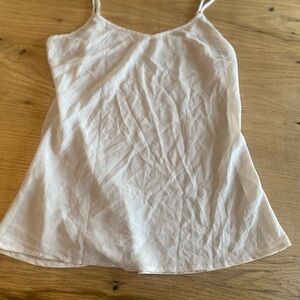 Cream‎ Fitted Sleeveless Camisole Medium Women’s Preloved